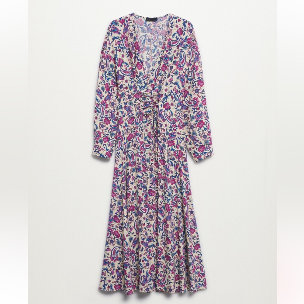 Floral Long Sleeve Dress